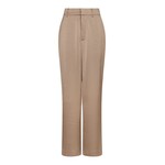 Neo Noir EMMETT HEAVY SATEEN PANTS - DARK TAUPE