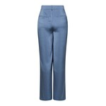 Neo Noir EMMETT HEAVY SATEEN PANTS - SMOKE BLUE