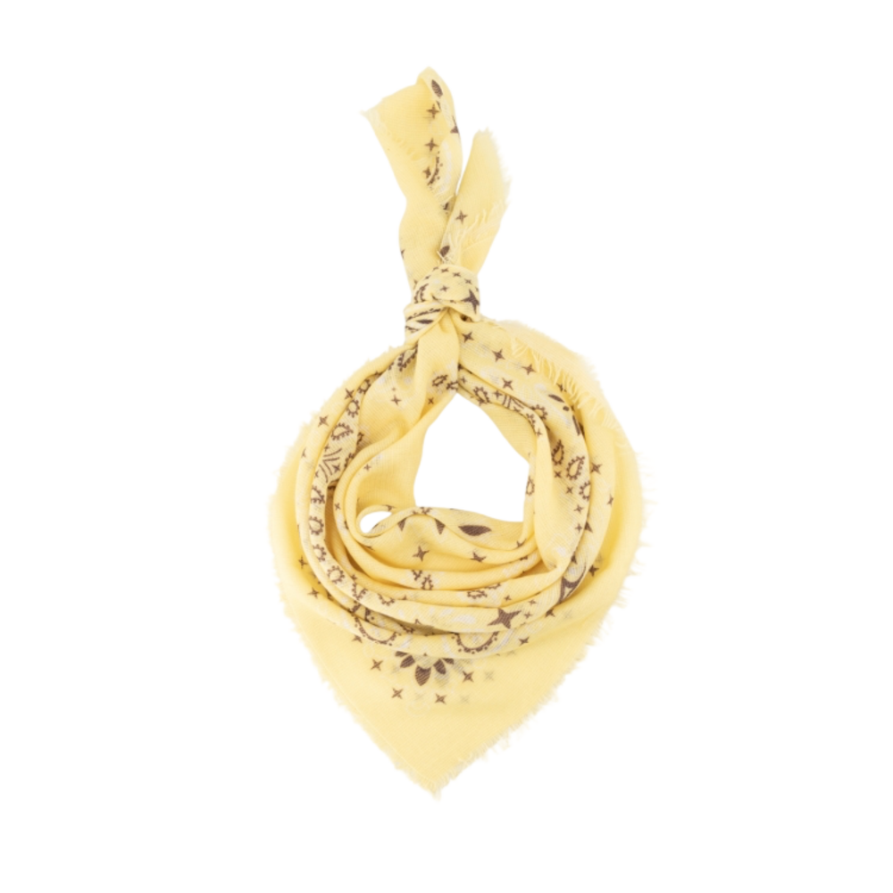 LOTZ & LOT FEE SCARF - BUTTER YELLOW