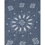 LOTZ & LOT FEE SCARF - DARK BLUE