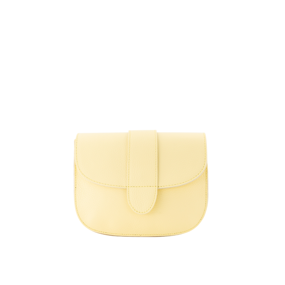 LOTZ & LOT MAAN LEATHER BAG - BUTTER YELLOW