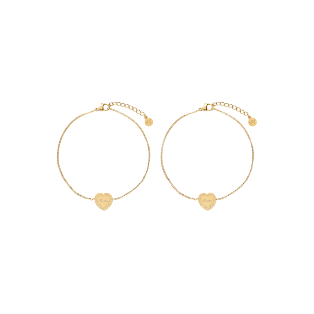 My Jewellery FOREVER TOGETHER BRACELET SET - GOLD