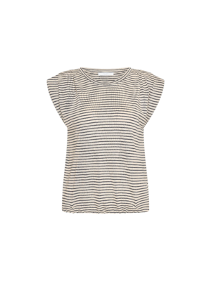 BY BAR NILOU STRIPE TOP - ADMIRAL BLUE