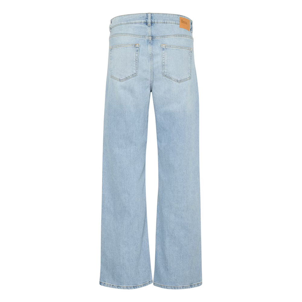 LOUIS HIGH WIDE JEANS - LIGHT BLUE My Essential Wardrobe LOUIS HIGH WIDE JEANS - LIGHT BLUE