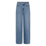 My Essential Wardrobe JESSIE WIDE LEG JEANS - MEDIUM BLUE
