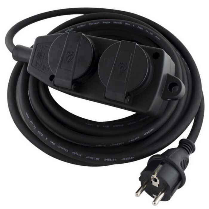 Power strip with end hook