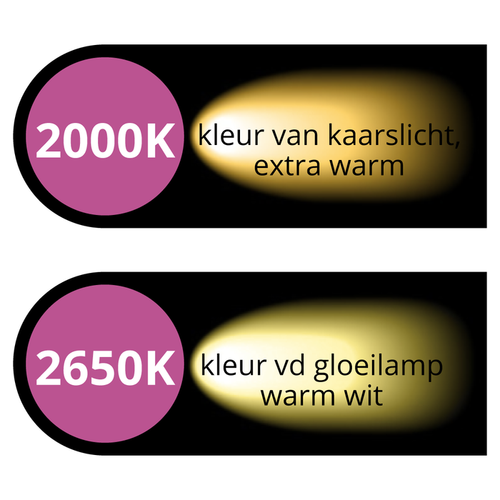 Lichterkette Glühbirne mit langen Stöckchen - 0,7 Watt LED