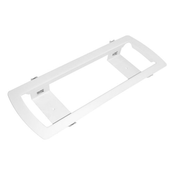 Recessed frame for surface-mounted fixtures