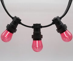 Red filament LED bulb - 1 watt