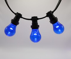 Blue LED bulb Ø60 - 1 Watt