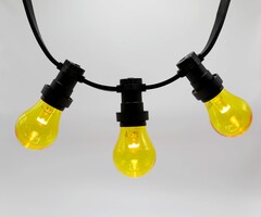 Yellow LED bulb Ø60 - 1 Watt