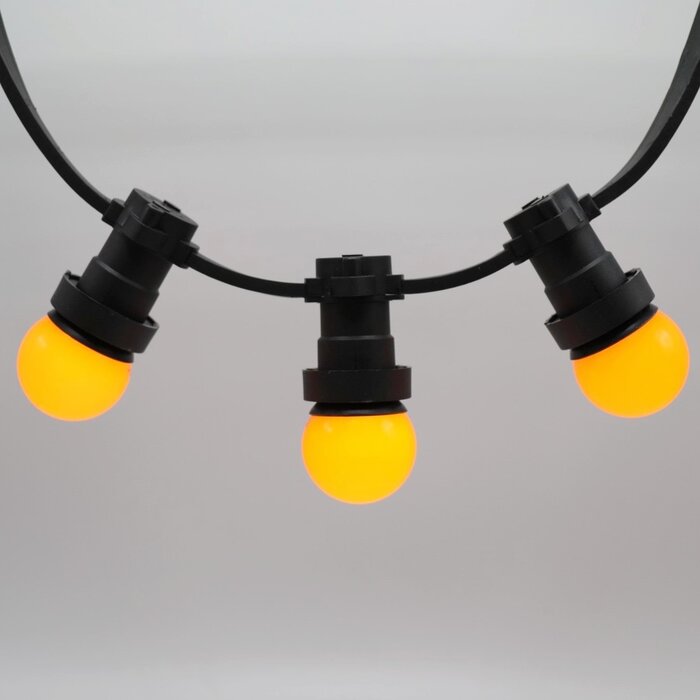 Orange LED bulb Ø45 - 1 Watt