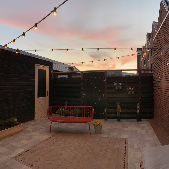 Warm witte LED lampen ,met LEDs op korte stokjes - 0,7 watt