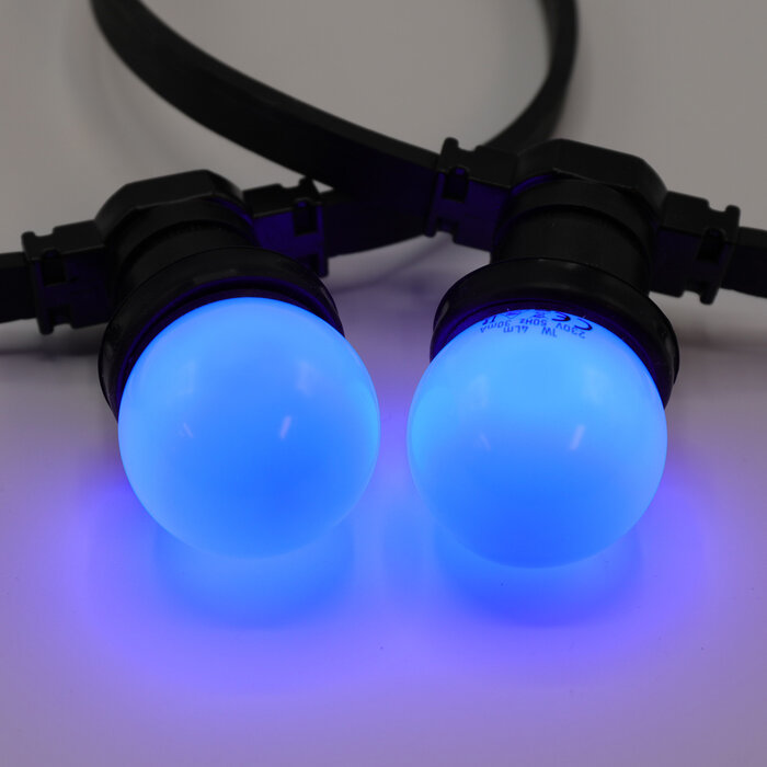 Blue LED bulb Ø45 - 1 Watt