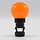 Belt bulb - Orange (no E27 socket)