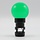 Priklamp - Groen (geen E27 fitting)