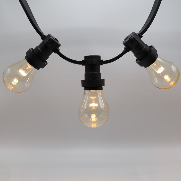 Warm white bulbs with large transparent cover and lens, dimmable - Ø60
