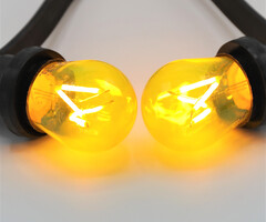 3,5 watt filament dimbaar, geel