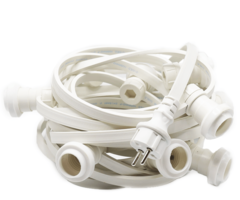 Witte prikkabel | 10 - 50 meter