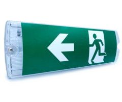 3 watt opbouw armaturen OTG-KL met autotest, IP65