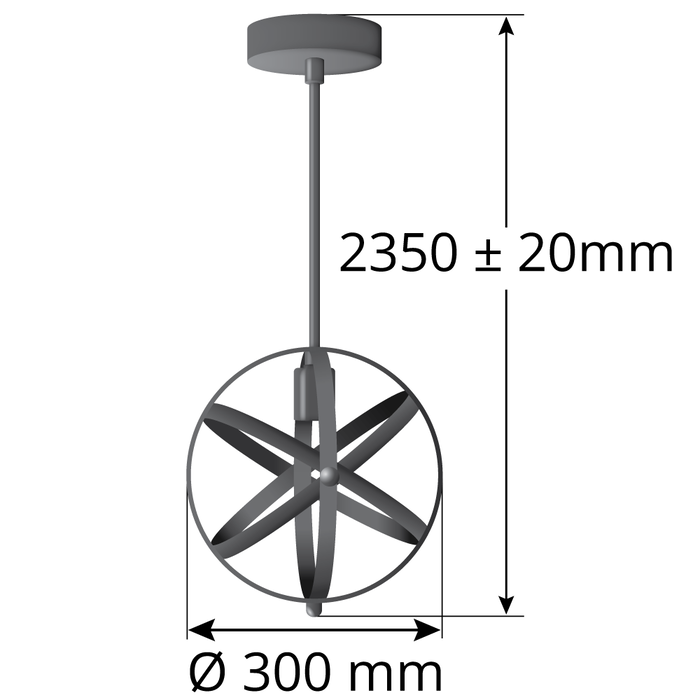 Pendant ceiling lamp Anna