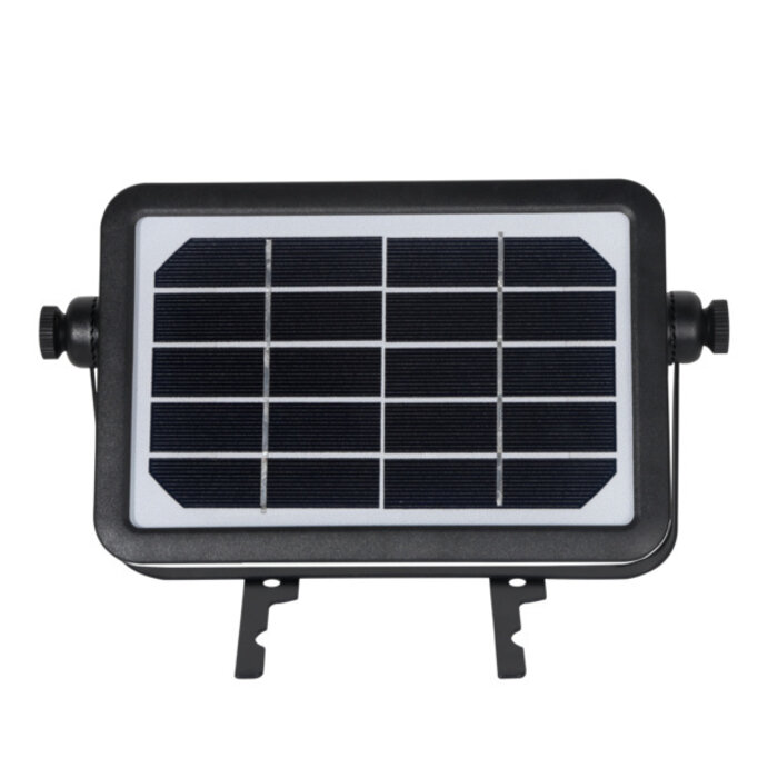 Solar-Wandleuchte Robo mit Sensor, 5W - schwarz