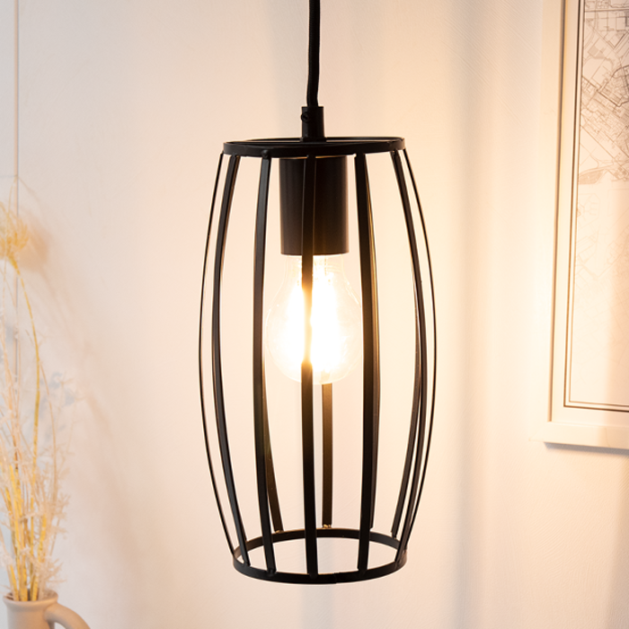 Black pendant lamp Maya