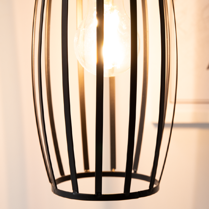 Black pendant lamp Maya