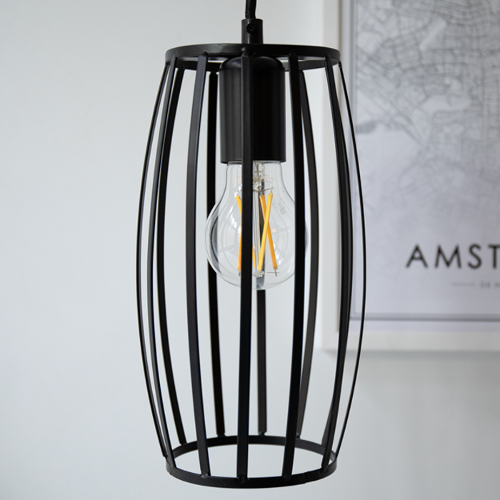 Black pendant lamp Maya