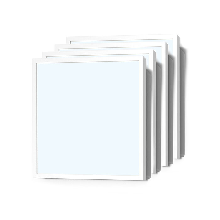 Set of 4 LED panels 60x60cm, 30W, 6500K - 120lm/W