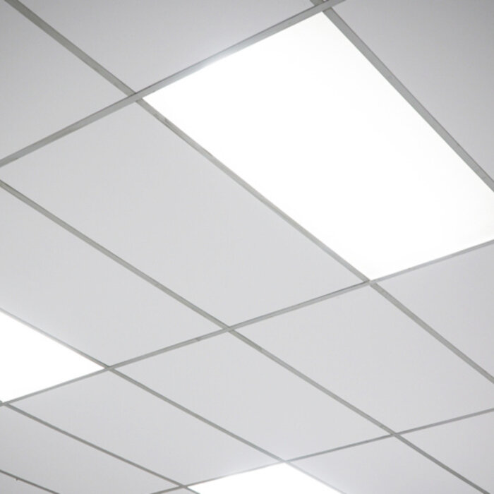 Set van 4 LED panelen 30x120cm, UGR<19, 30W, 4000K - 125lm/W