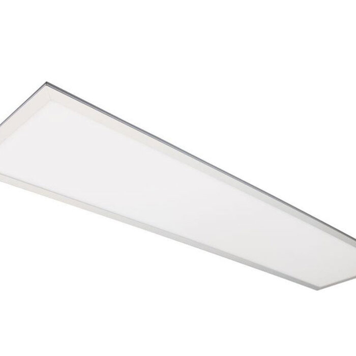 Set van 4 x 36W LED panelen 120x30 cm - flikkervrij