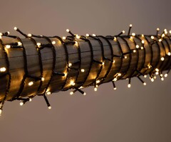 Kerstverlichting | 95 meter met 1900 lampjes | Warm wit | PVC