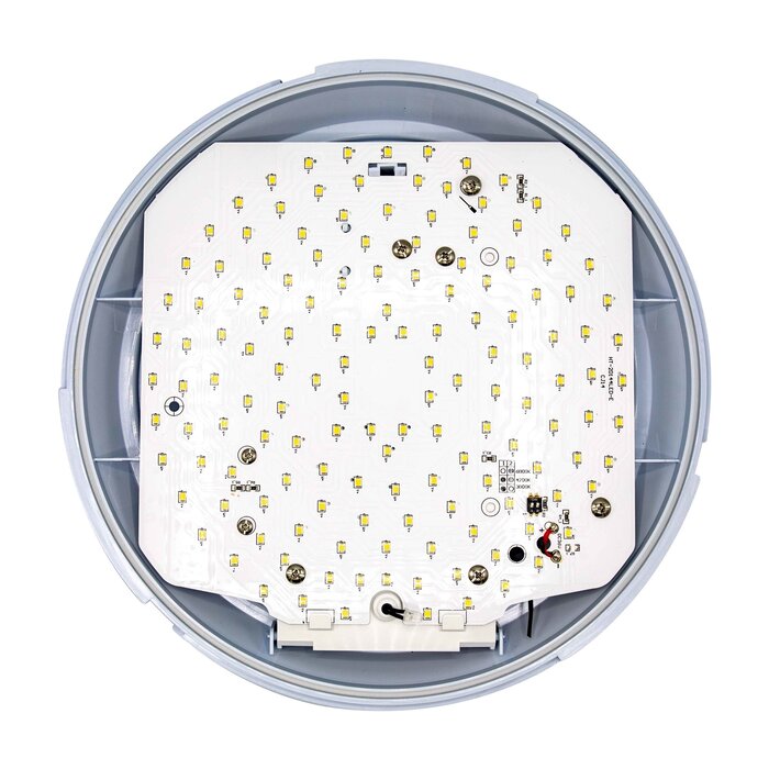 Plafonnière incl. noodunit met CCT switch 3000K/4000K/6500K