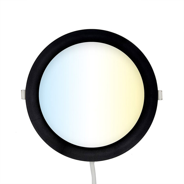 18W LED downlight round with adjustable colour temperature - Ø225mm