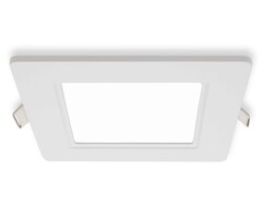 6W vierkante downlight met aanpasbare kleurtemperatuur - 120 x 120 mm