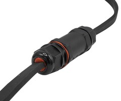 Waterbestendige connector voor prikkabels