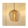 Design hanglamp met amber glas – Cairo