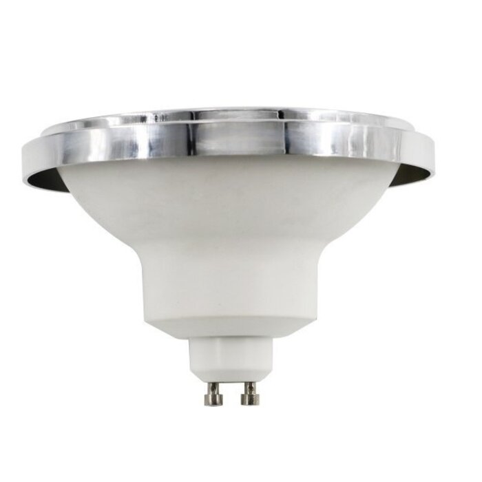 AR111 dim-to-warm GU10 LED lamp 12W, 3000-2000K, 24° (PC behuizing)