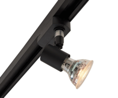 Railspot 1-fase  Stanley - zwart