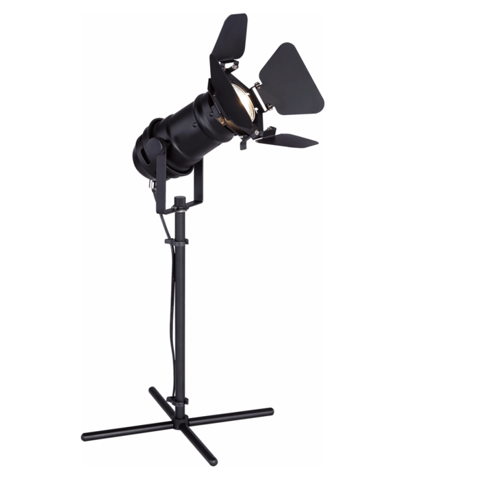 Tafellamp Cam - mat zwart