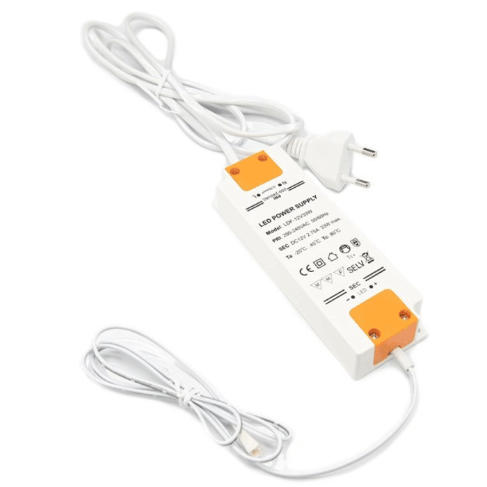 Led transformator 12V Max. 33W