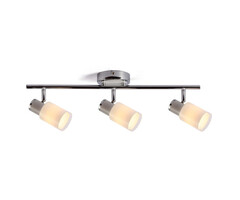 Moderne plafondspot zilver, 3-lichts - Kali (E14 fitting)