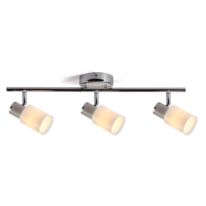 Moderne plafondspot zilver, 3-lichts - Kali (E14 fitting)