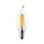 E14 dimmable LED filament candle lamp with clear glass | 3.5W 2700K