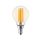 E14 dimmable LED filament lamp with amber glass | 5.5W 2200K