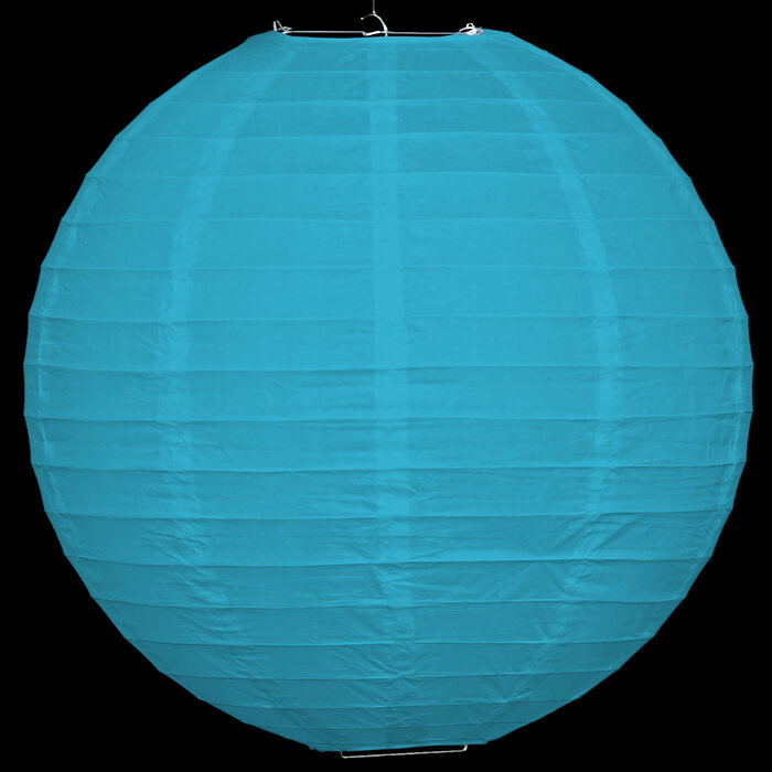 Blauwe lampion voor buiten, Ø35cm