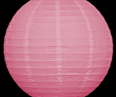 Roze lampion voor buiten, Ø35cm