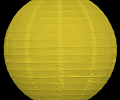 Gele lampion voor buiten, Ø25cm