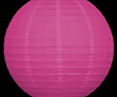 Fuchsia roze lampion voor buiten, Ø35cm